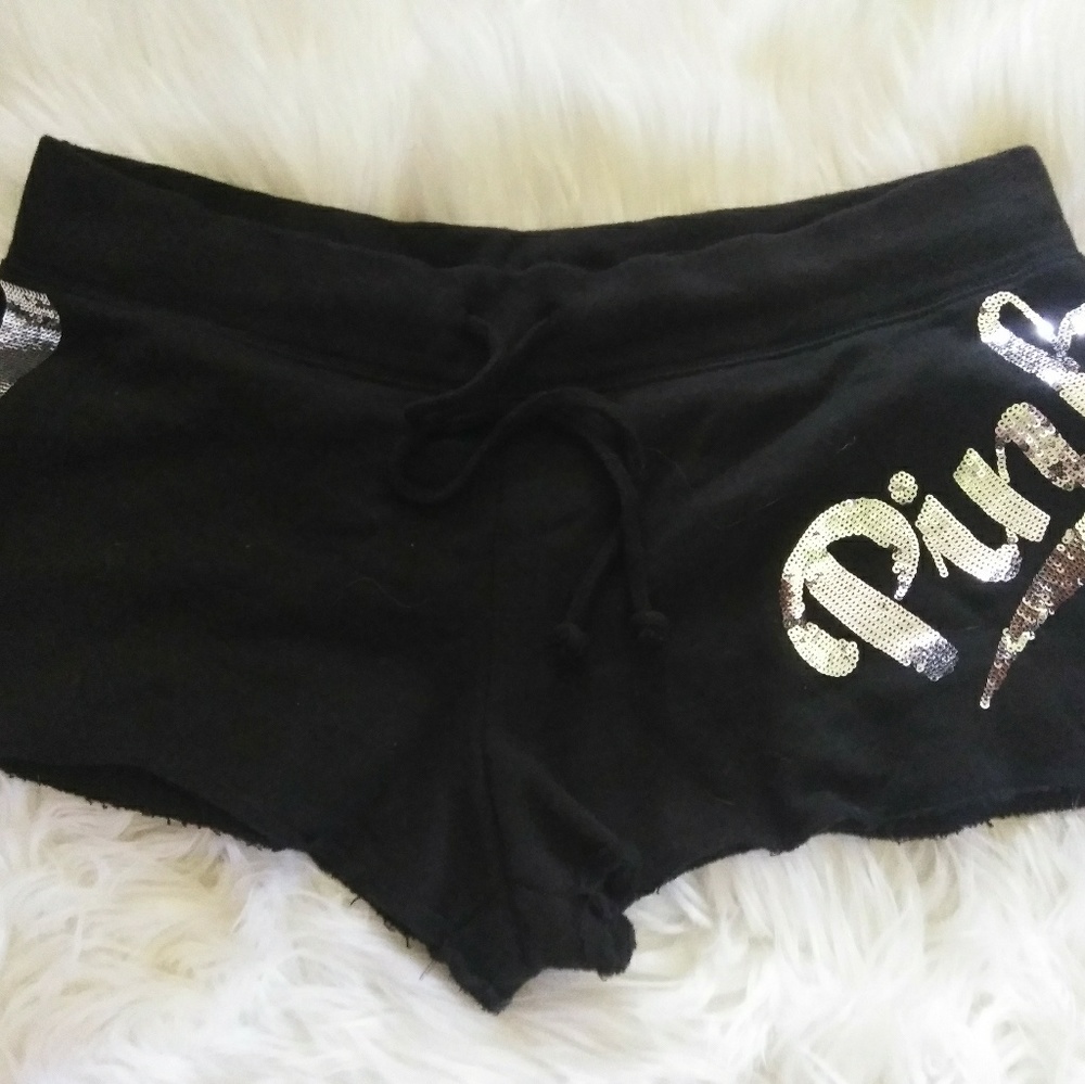 Victoria's Secret Pink bling shorts